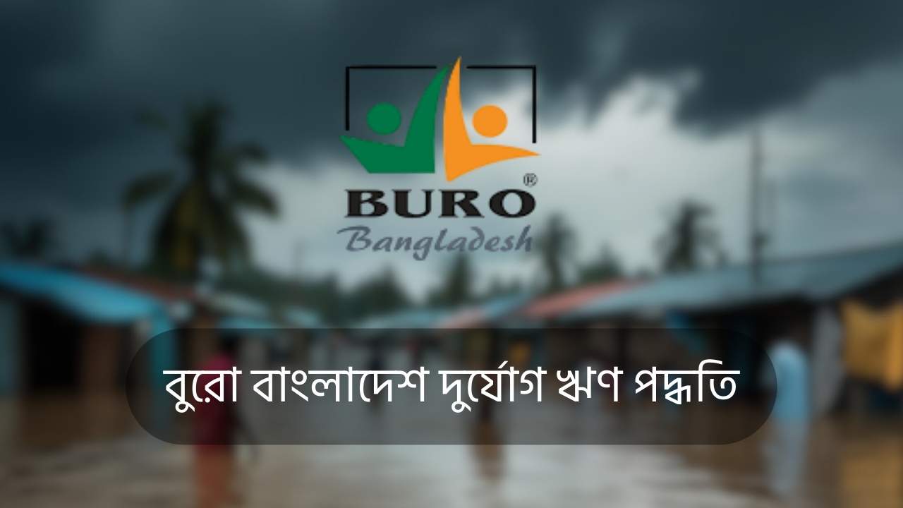 বুরো বাংলাদেশ দুর্যোগ ঋণ পদ্ধতি