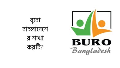বুরো বাংলাদেশ শাখা কয়টি